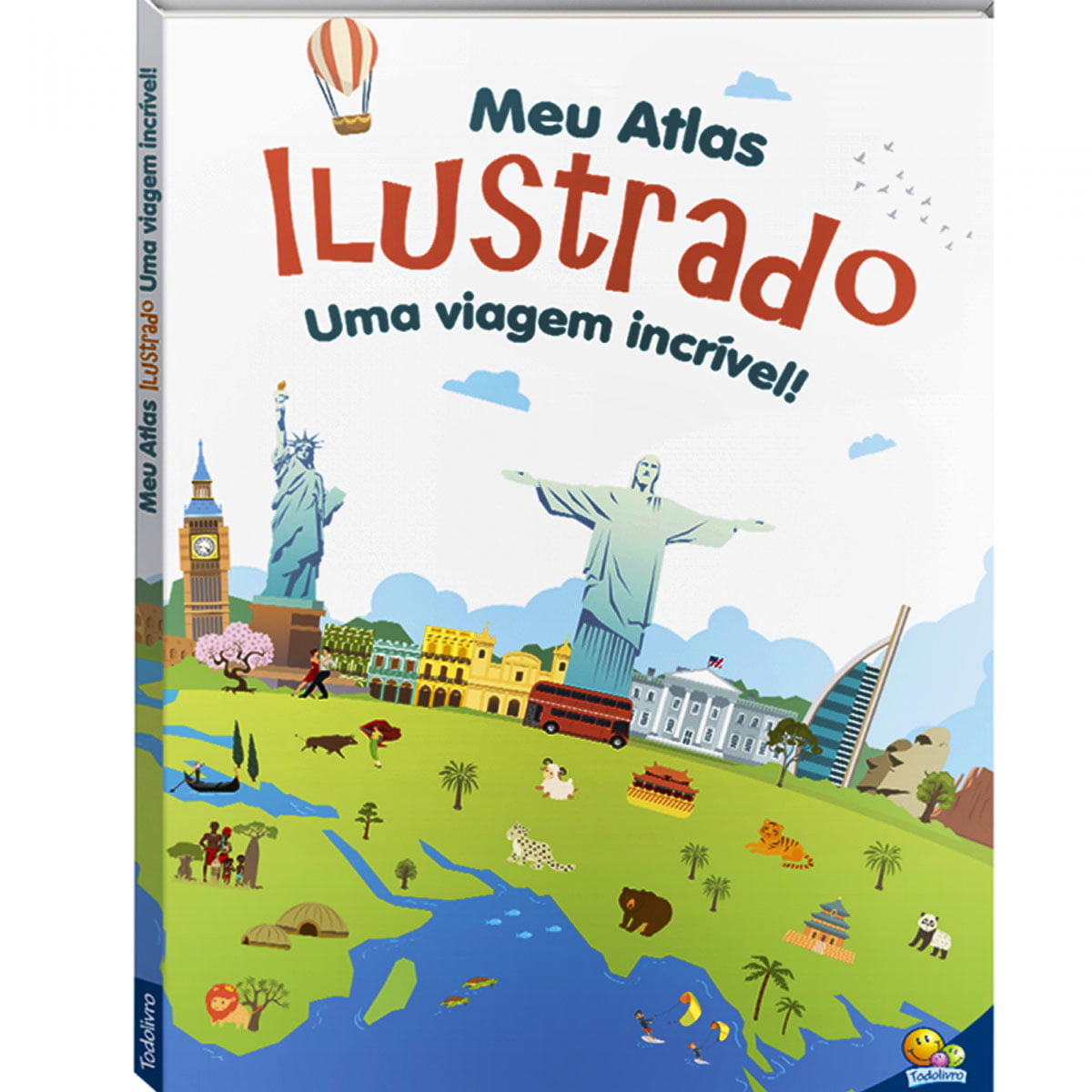 Livro Meu Atlas Ilustrado Todolivro Livraria Barão