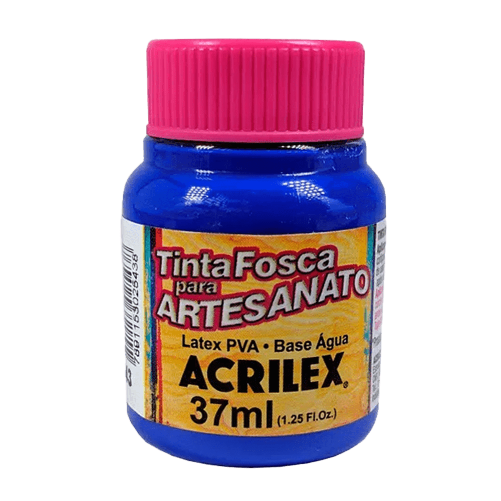 Tinta Artesanato Ml Azul Ultramar Acrilex Livraria Bar O