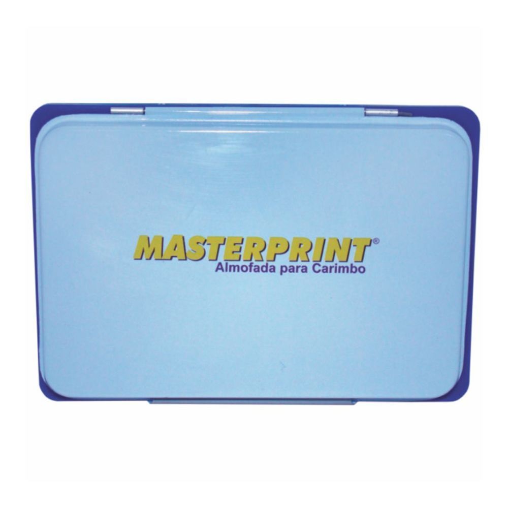 Almofada carimbo azul n°3 Masterprint