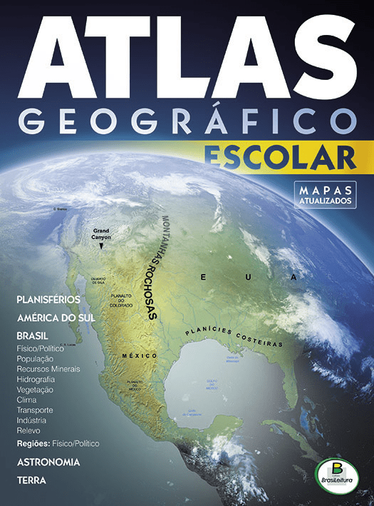 Atlas geográfico escolar Brasileitura