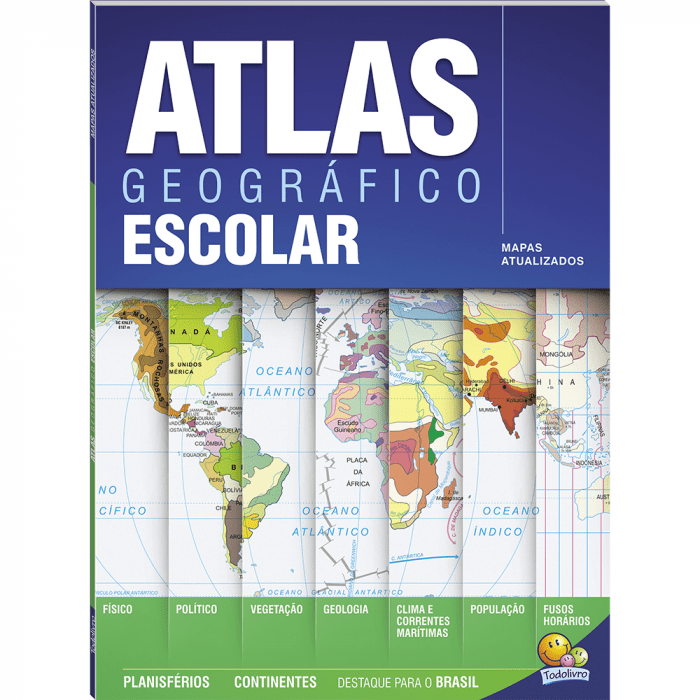 Atlas geográfico escolar Todolivro