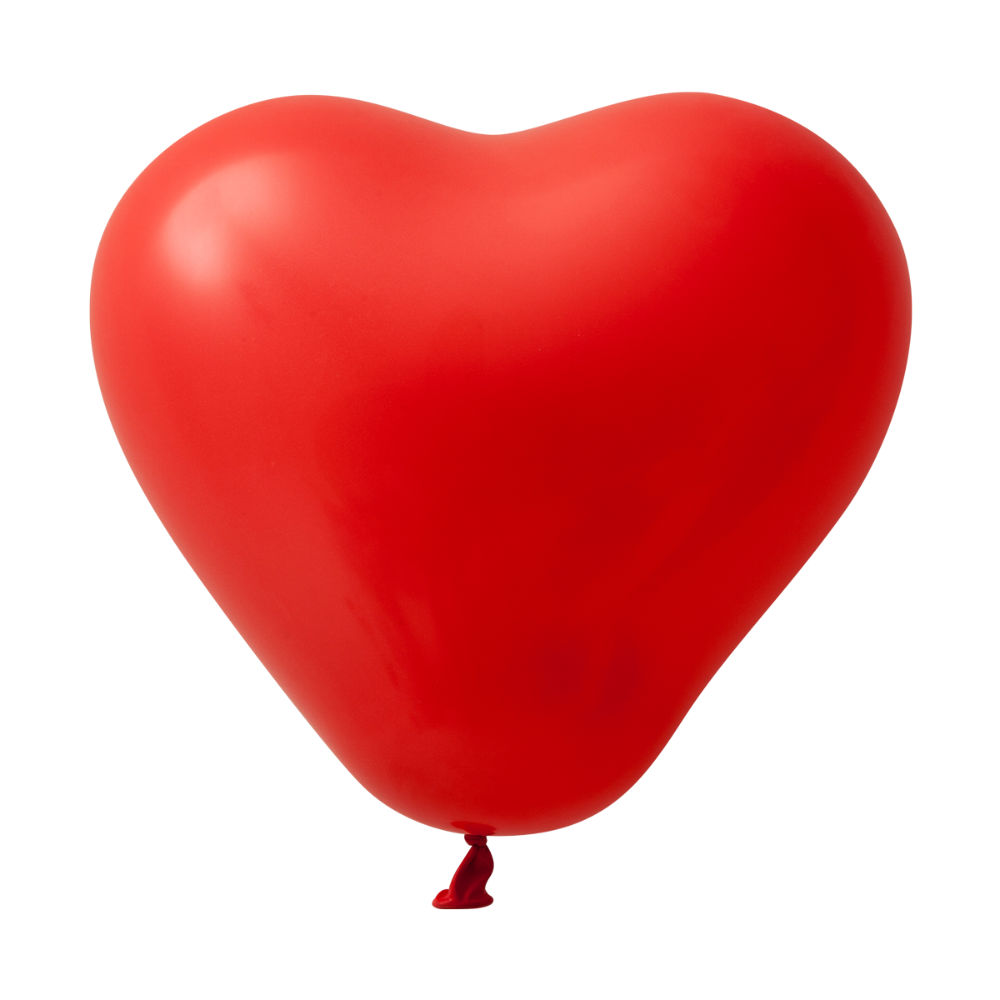 Balão coração n°6 50 un vermelho São Roque