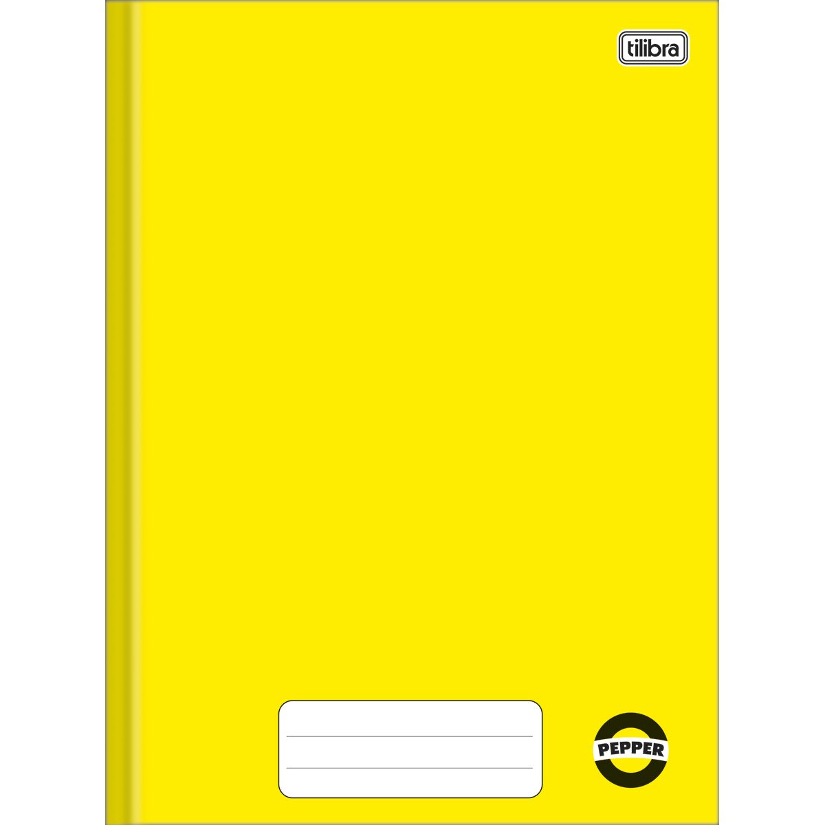 Caderno brochura 40 fls amarelo PEPPER Tilibra