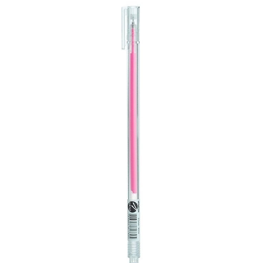 Caneta esferográfica 0.5 hashi gel pink neon Newpen