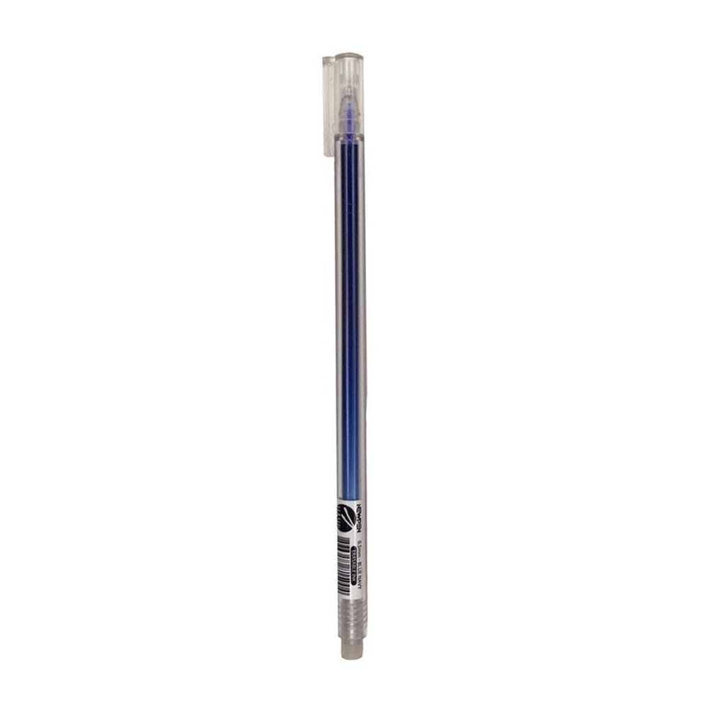 Caneta esferográfica apagável 0.5 hashi gel azul Newpen