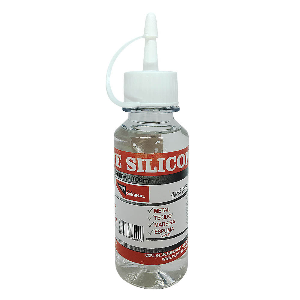 Cola silicone 100ml Plavitec
