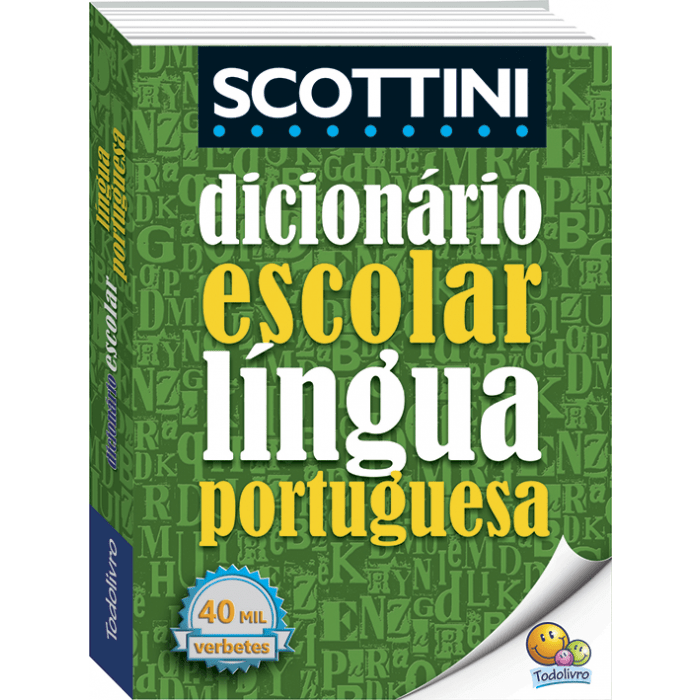 Dicionário português SCOTTINI Todolivro