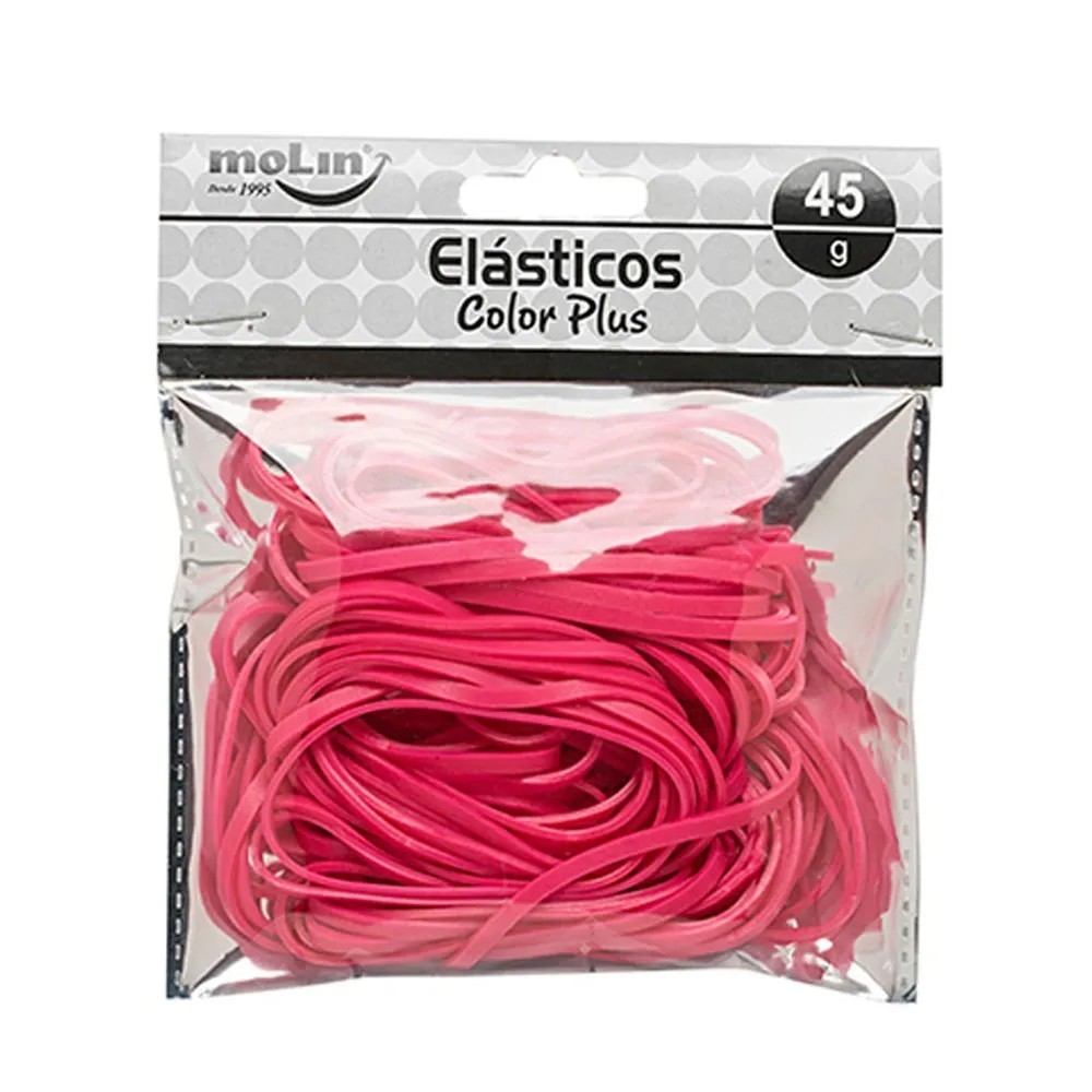 Elástico pink 45g Color Plus Molin