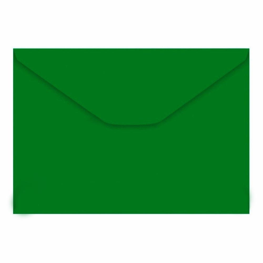 Envelope 11,4x16,2cm 100 un verde Celucat