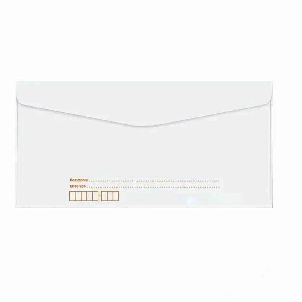 Envelope carta com cep 11,4x16,2cm 1000 un Romitec
