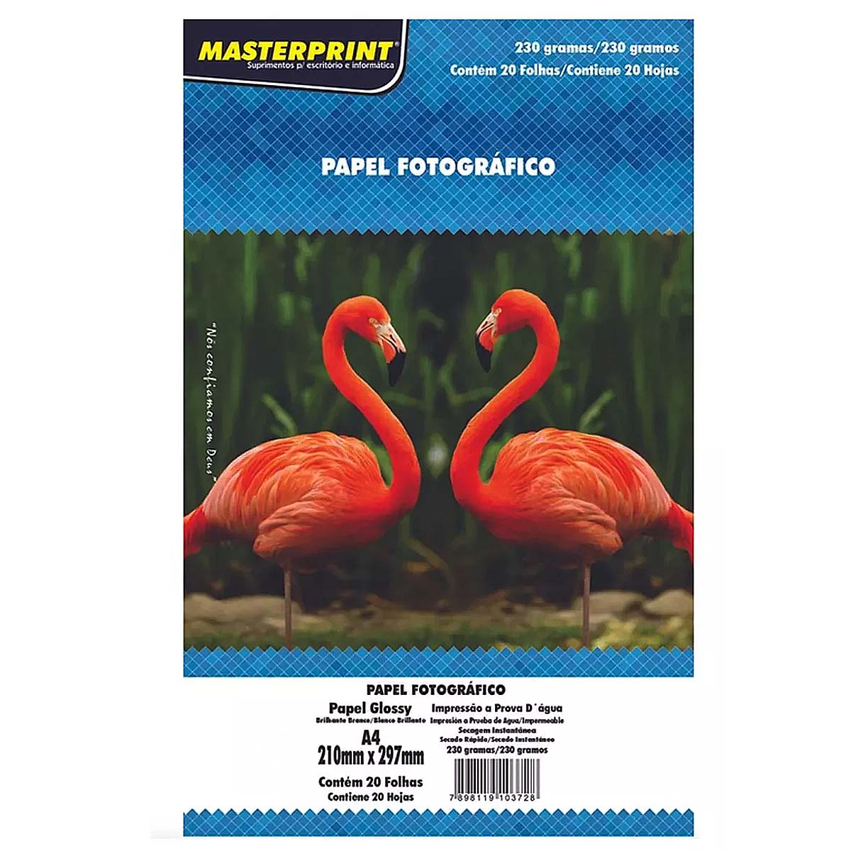 Papel Fotográfico 20 Fls 230g Masterprint Livraria Barão 0981