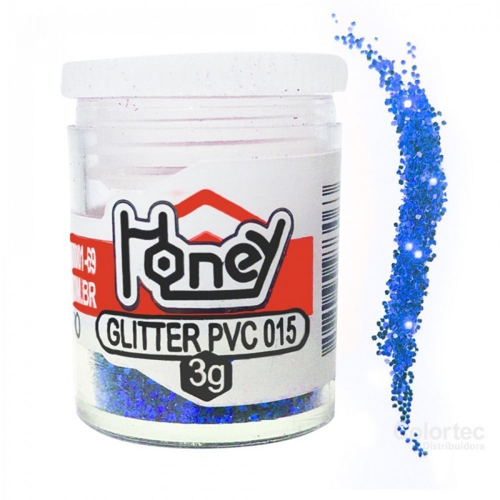 Glitter 3g azul royal Honey