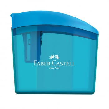 Apontador com depósito CLICKBOX Faber-Castell