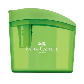 Apontador com depósito CLICKBOX Faber-Castell