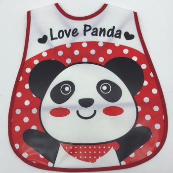 Avental infantil Panda Novo Século