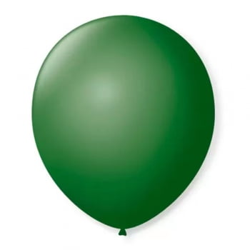 Balão n°7 50 un verde cintilante São Roque