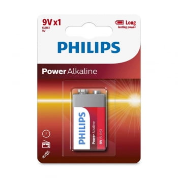 Bateria 9V alcalina 1 un Philips