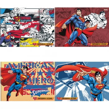 Caderno desenho 48 fls brochura Superman São Domingos