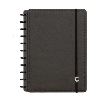 Caderno Grande 140 fls black ecológico Caderno Inteligente