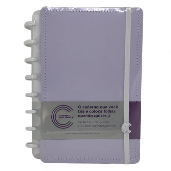 Caderno Pequeno 80 fls Lilás Pastel Caderno Inteligente