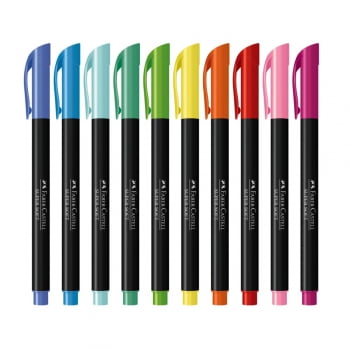 Caneta brush 20 cores Supersoft Faber-Castell