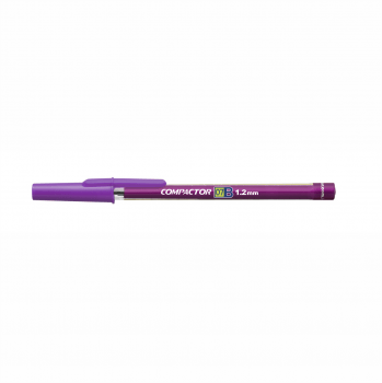 Caneta esferográfica 1.2 violeta Compactor