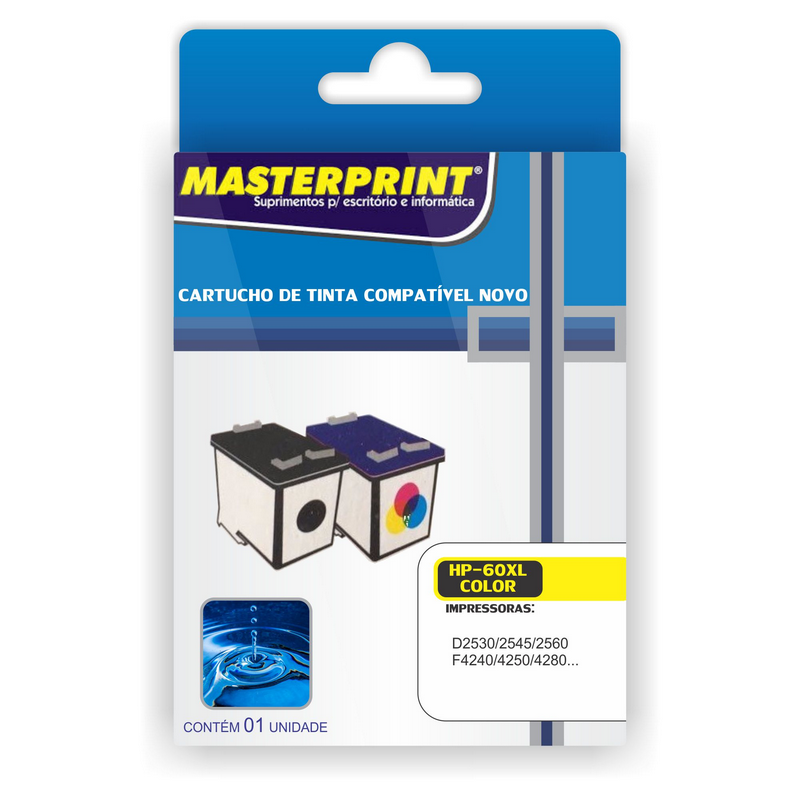 Cartucho 60xl Colorido 13ml Masterprint