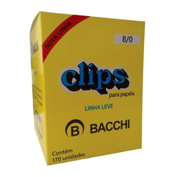 Clips 8/0 170un Bacchi