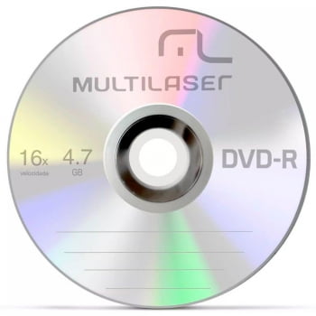 DVD-R 4.7gb Multilaser