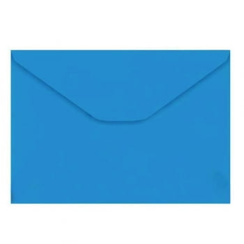 Envelope 11,4x16,2cm 100 un azul claro Celucat