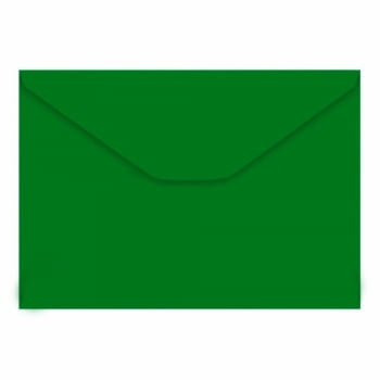 Envelope 11,4x16,2cm 100 un verde Celucat