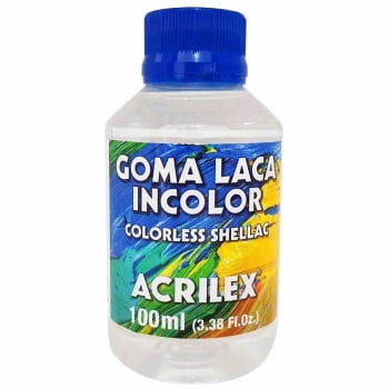 Goma laca Incolor 100 ml Acrilex