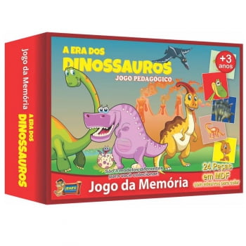 Jogo da memória A era dos dinossauros Uriarte