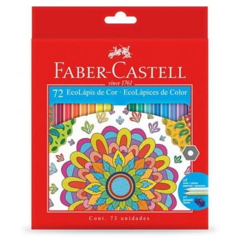 Lápis de cor 72 cores Faber-Castell