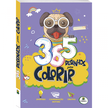 Livro infantil 365 desenhos para colorir 2 Todolivro