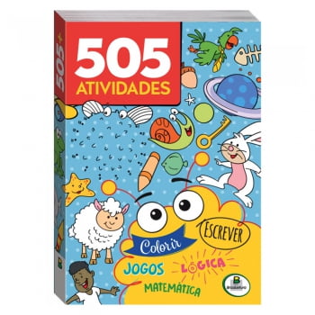 Livro infantil 505 atividades Todolivro