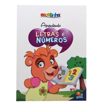 Livro infantil aprendendo letras e números Todolivro