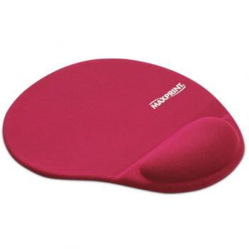 Mousepad com apoio rosa  Maxprint