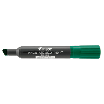 Pincel atômico recarregável verde 1100-P Pilot