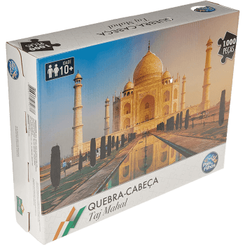 Quebra-cabeça 1000 peças Taj Mahal Pais e Filhos