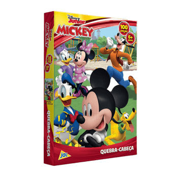 Quebra-cabeça 100 peças Turma do Mickey Jak
