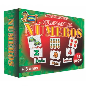 Quebra-cabeça números Uriarte