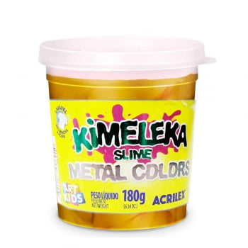 Slime Kimeleca 180g Metalizado Acrilex