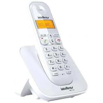 Telefone sem fio digital TS 3110 branco Intelbras