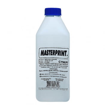 Tinta impressora universal Epson azul 1000ml Masterprint