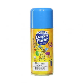 Tinta spray 150ml Azul 521 Acrilex