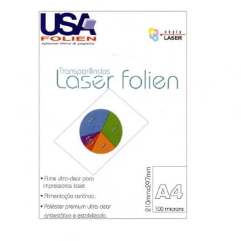 Transparência Laser A4  un USA Folien