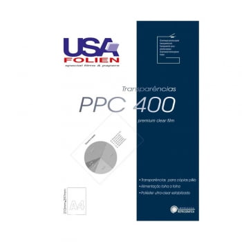 Transparência PPC 400 A4 un USA Folien